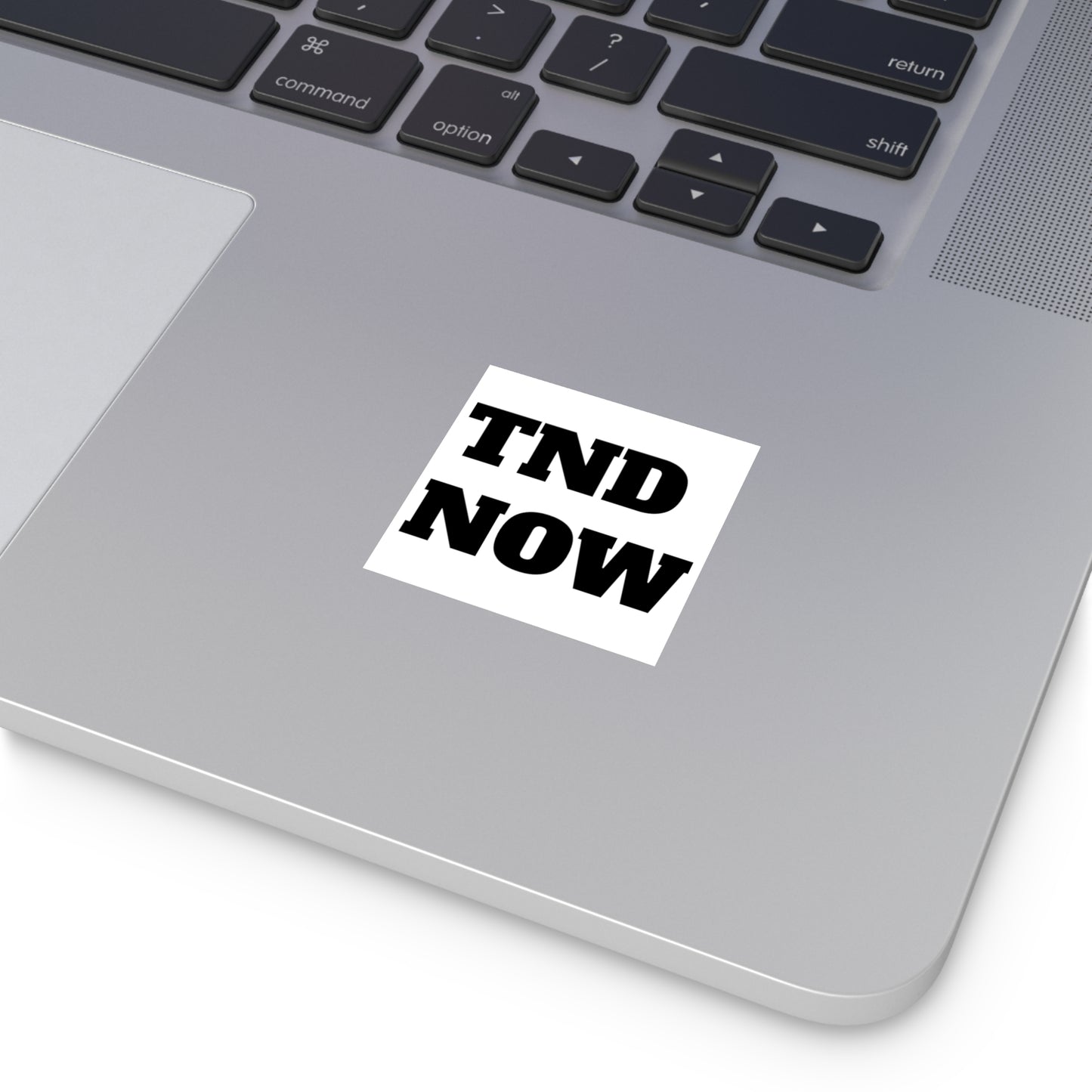 TND Branded Square Vinyl Stickers