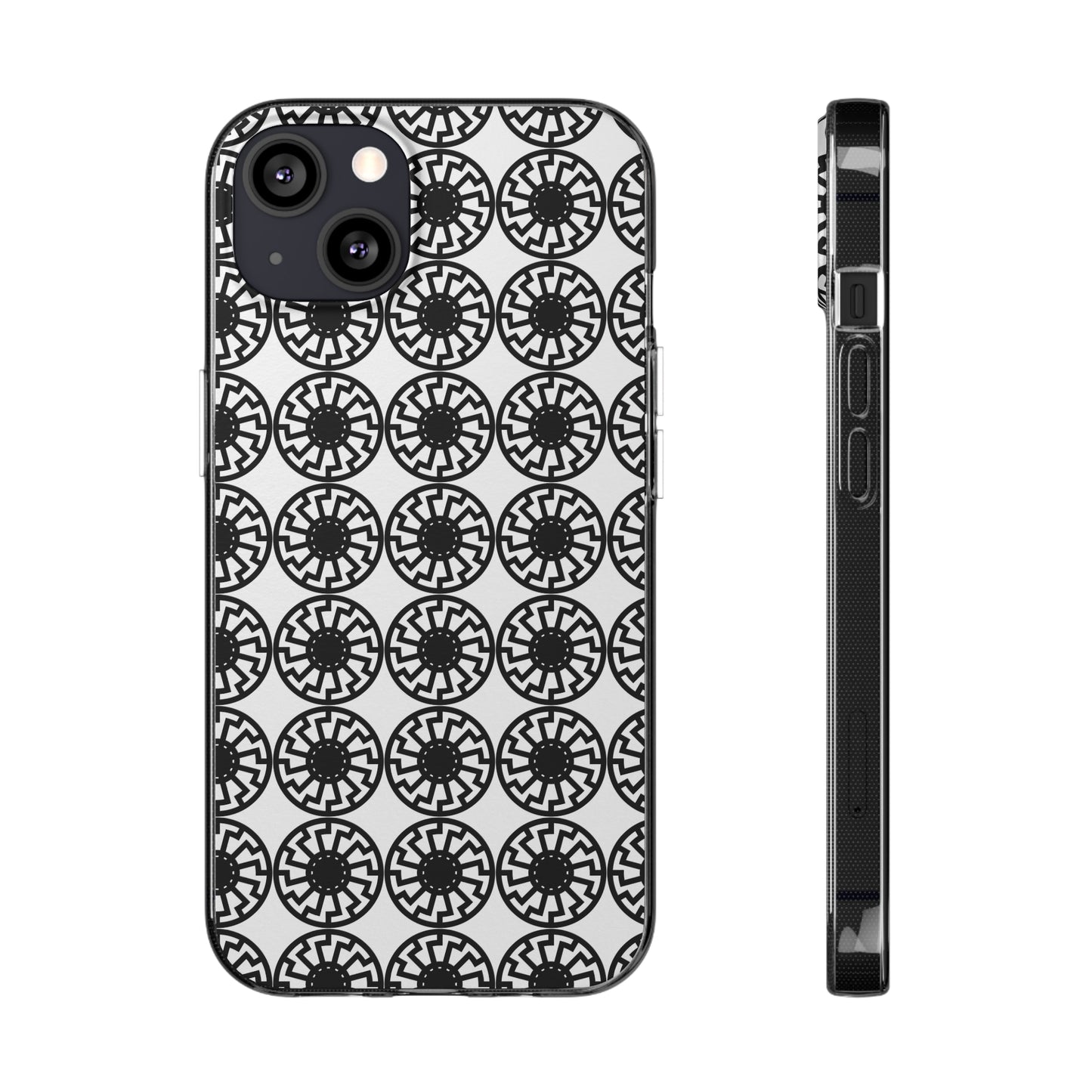 Black Sun Phone Case